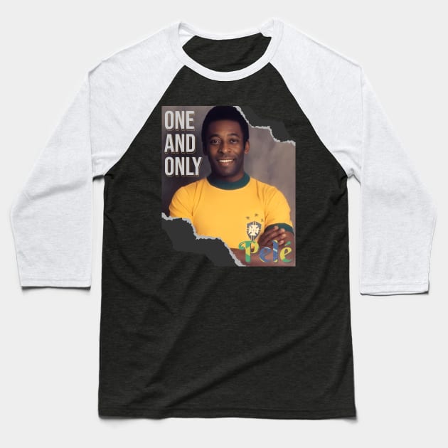 The one and only, Pele.RIP , football legend Baseball T-Shirt by Aloenalone